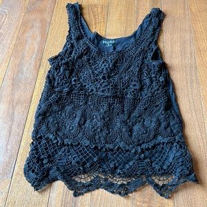 Mudd Crocheted Top